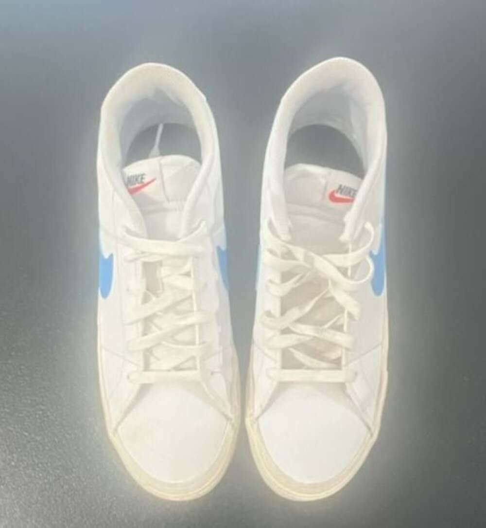 Nike Court Legacy Low White and Light Photo Blue Sneakers FQ6474-100